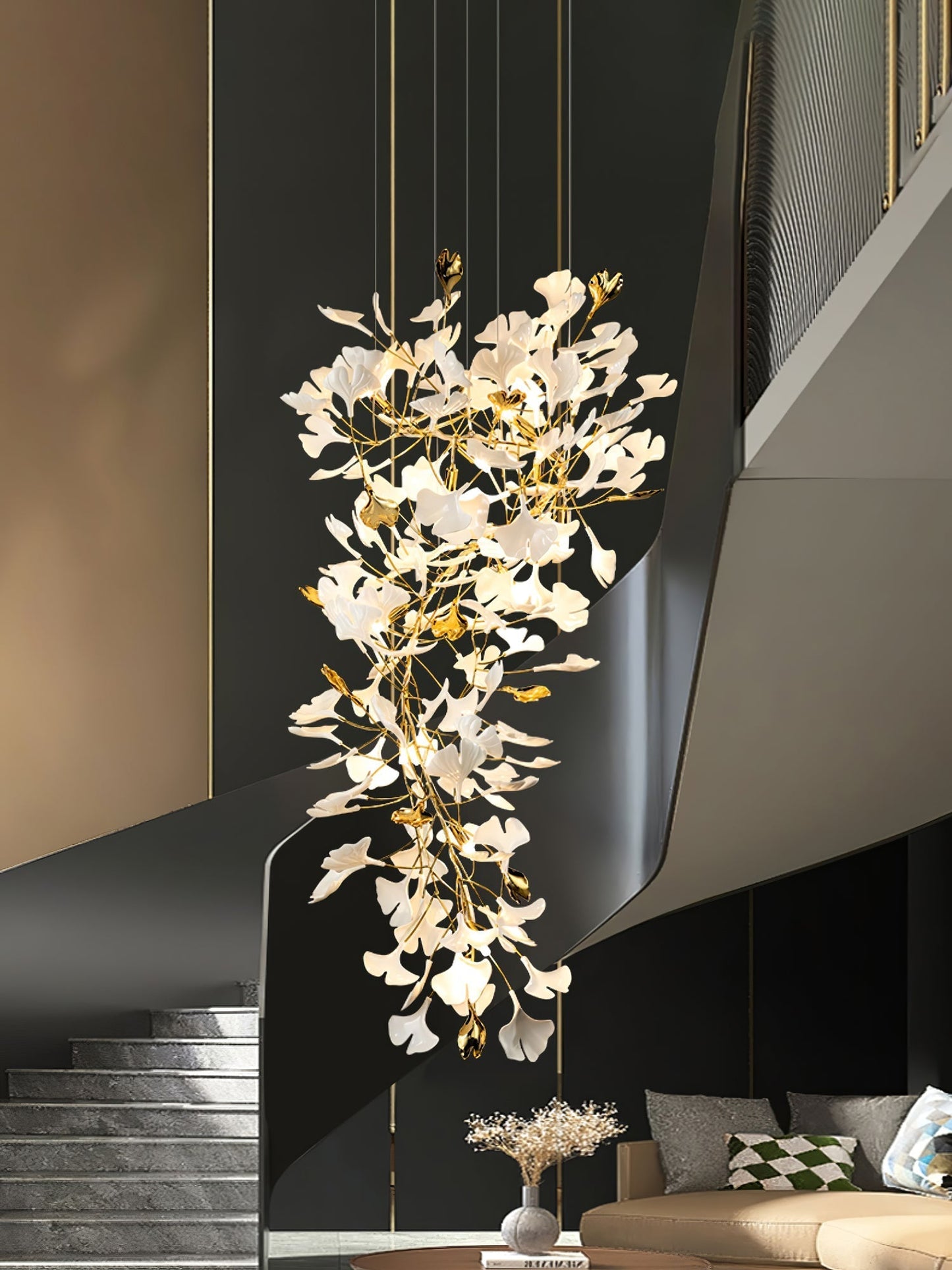 Gingko Chandelier Z Chandelier