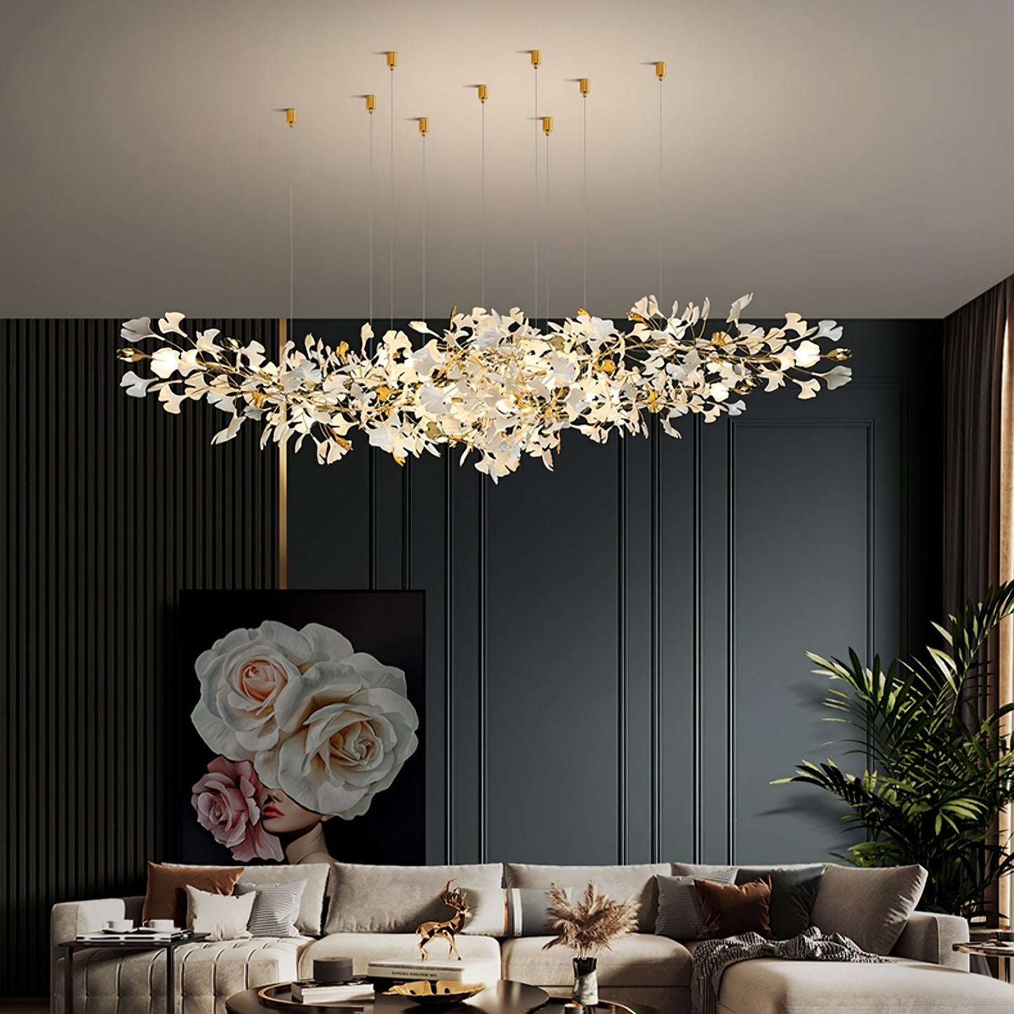 Gingko Chandelier Z Chandelier