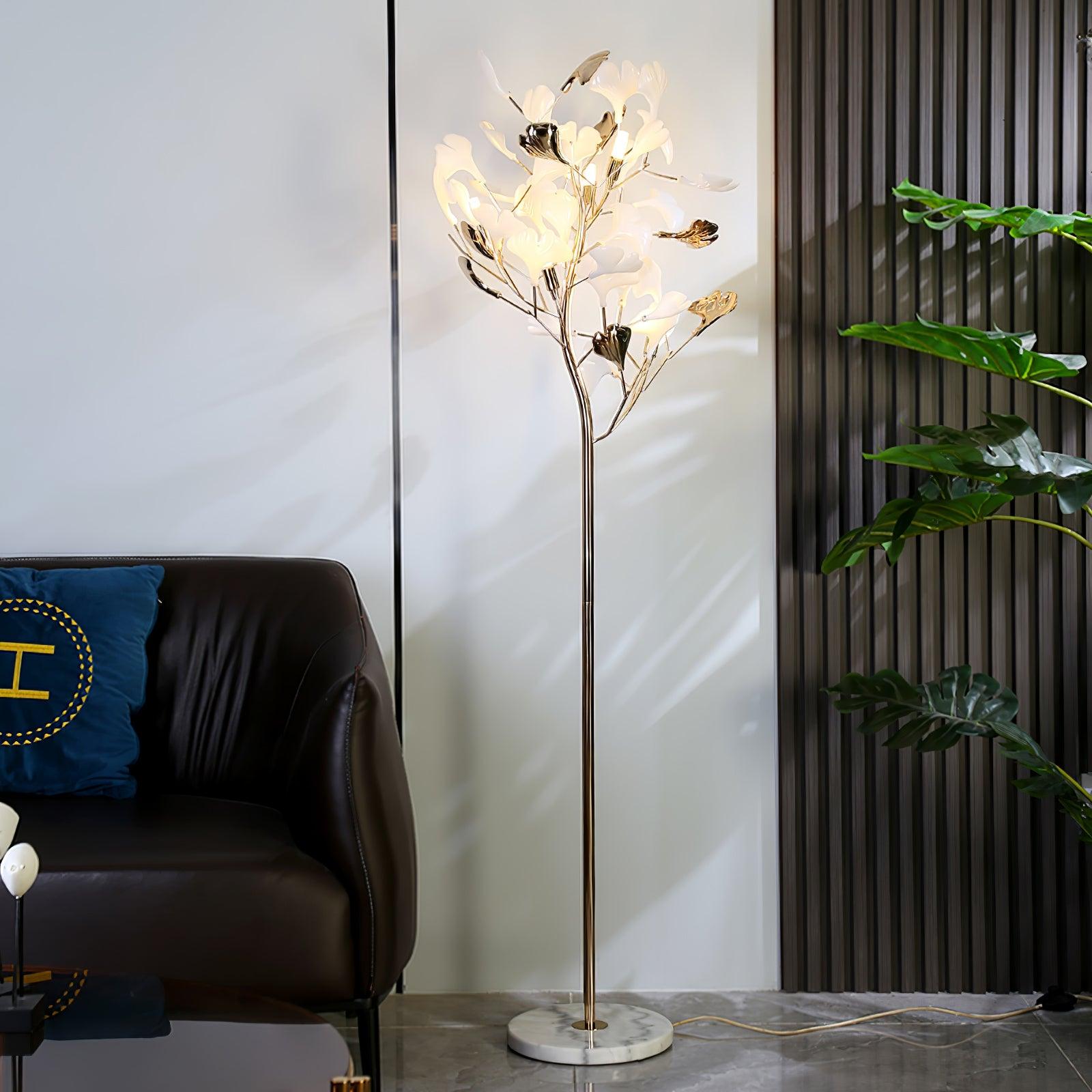 Gingko Leaf Floor Lamp Floor lamp