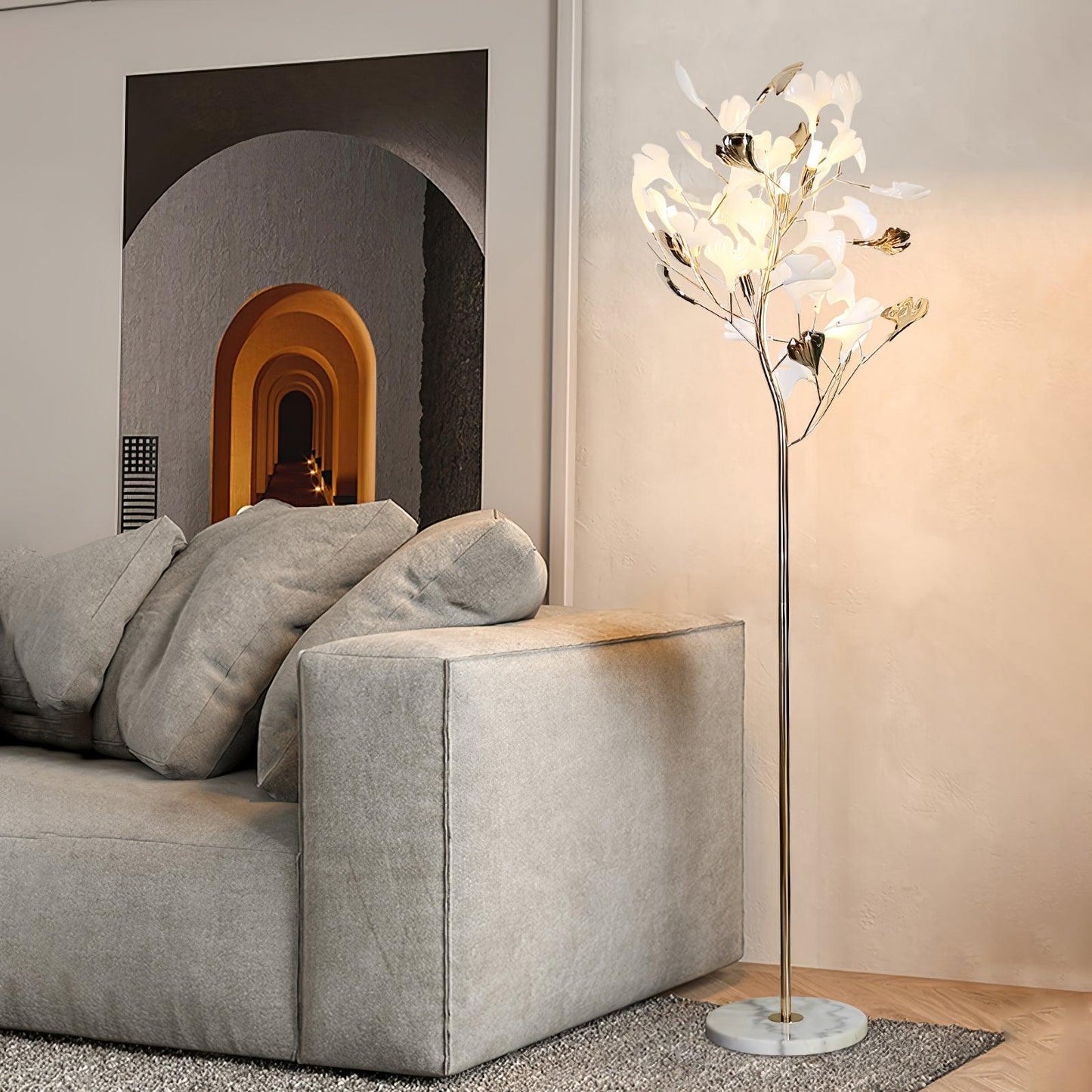 Gingko Leaf Floor Lamp Floor lamp