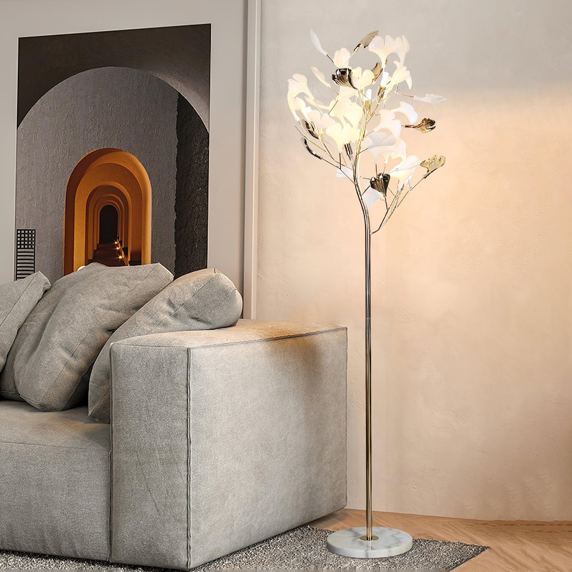 Gingko Leaf Floor Lamp Floor lamp