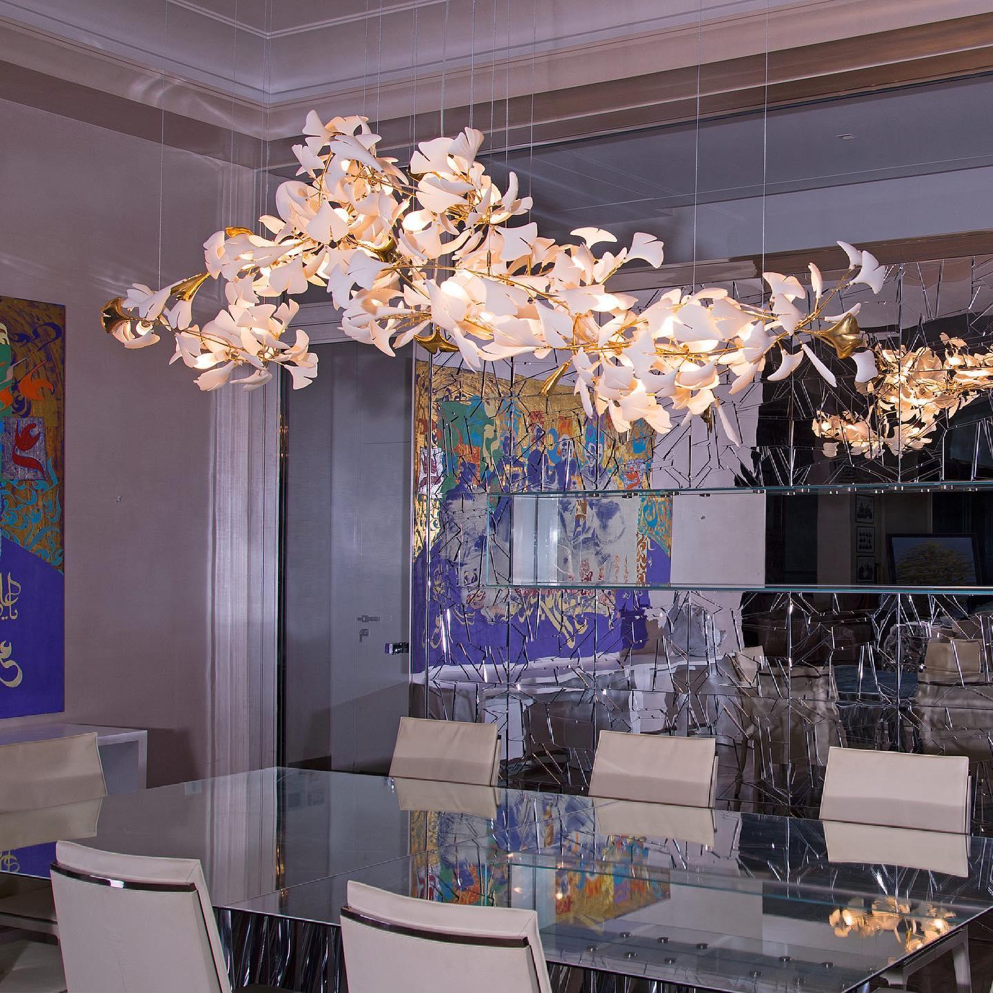 Gingko Chandelier E 灯具