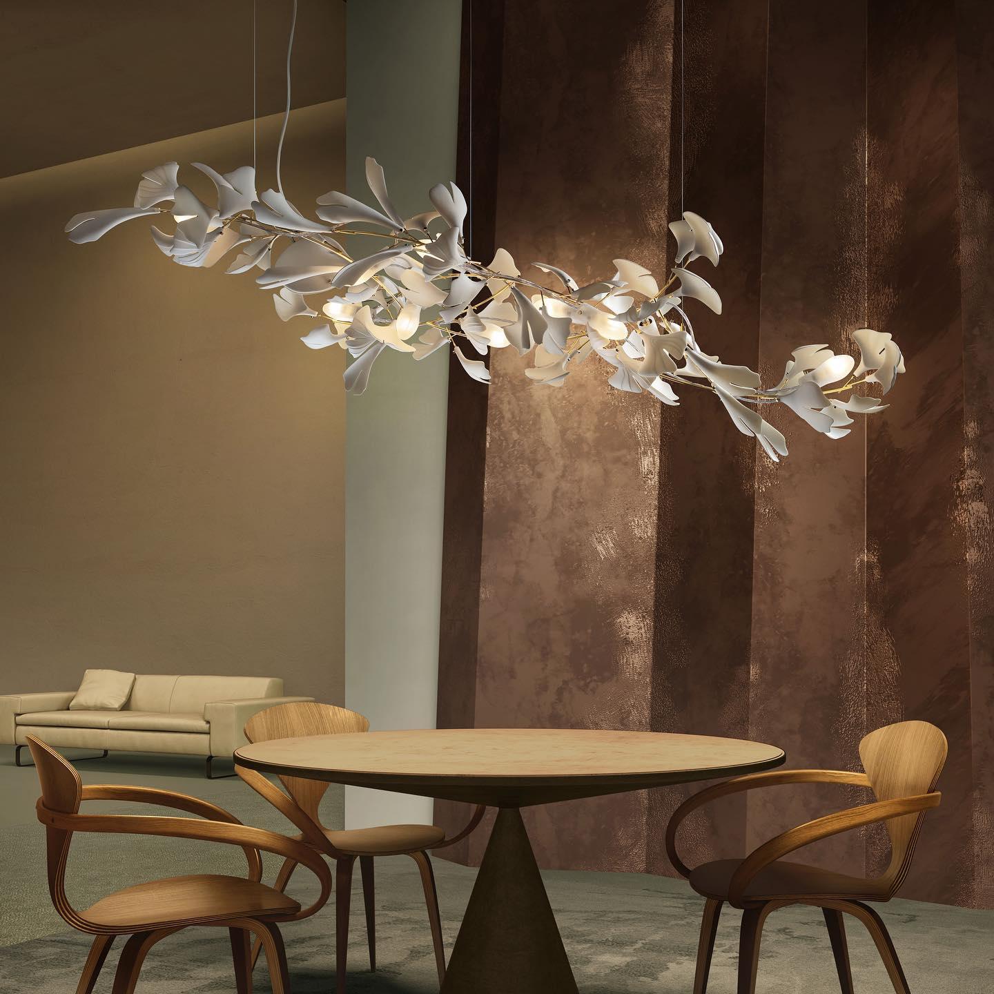 Gingko Chandelier E 灯具