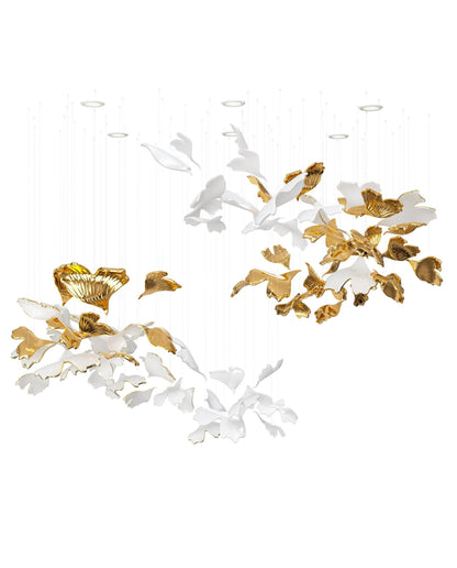 Ginkgo Tree Chandelier Commercial Interior Customize