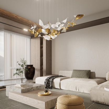Linden Leaves Chandelier Chandelier