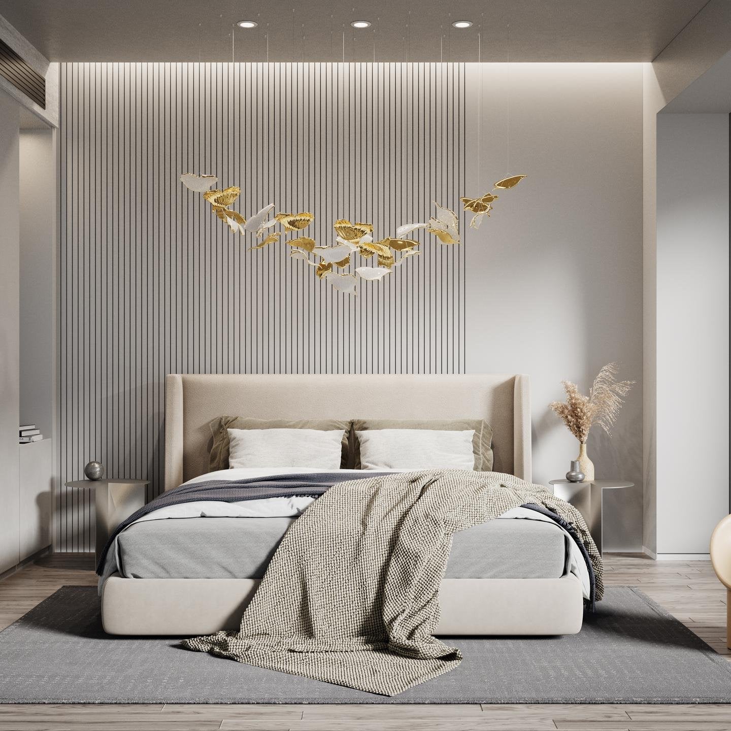 Ginkgo Tree Chandelier Commercial Interior Customize