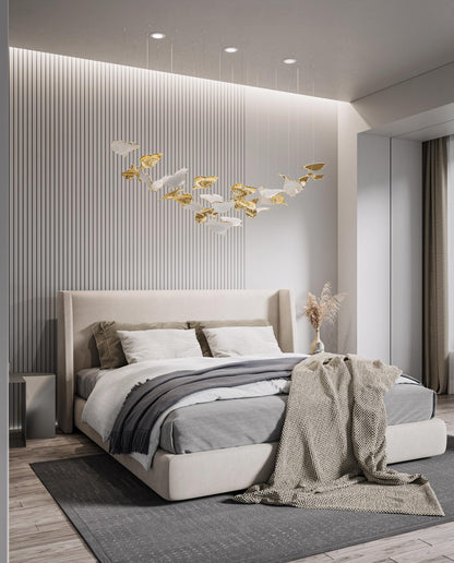 Ginkgo Tree Chandelier Commercial Interior Customize