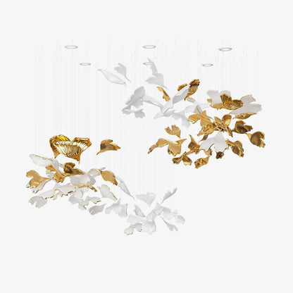 Ginkgo Tree Chandelier Commercial Interior Customize