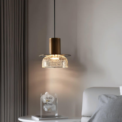 Glacier Crackle Glass Pendant Lamp Pendant light
