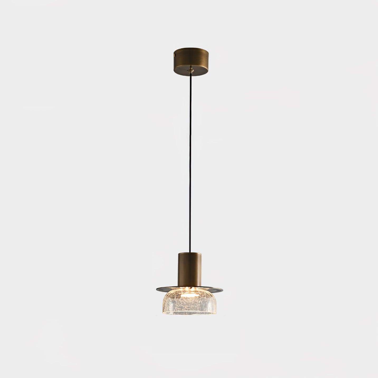 Glacier Crackle Glass Pendant Lamp Pendant light