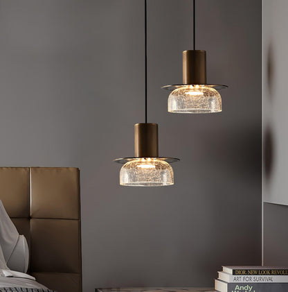 Glacier Crackle Glass Pendant Lamp Pendant light