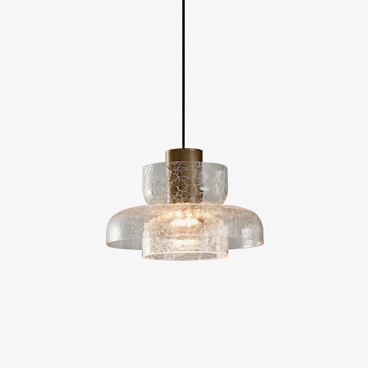 Glacier Crackle Glass Pendant Lamp Pendant light