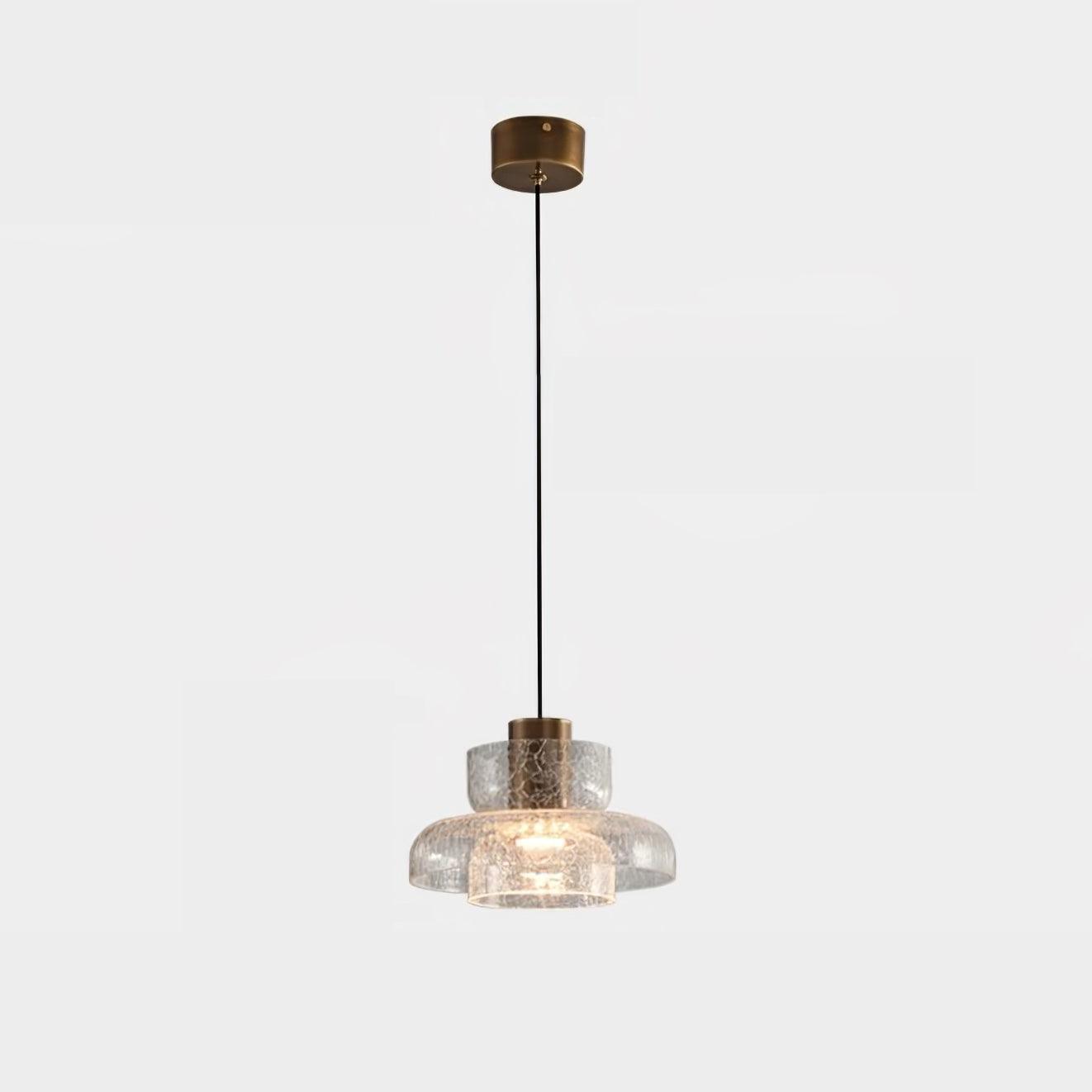 Glacier Crackle Glass Pendant Lamp Pendant light