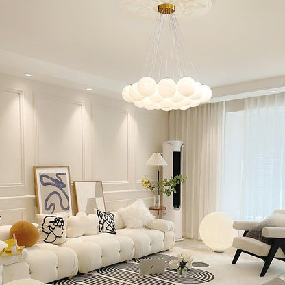 Glass Cluster Chandelier Chandelier