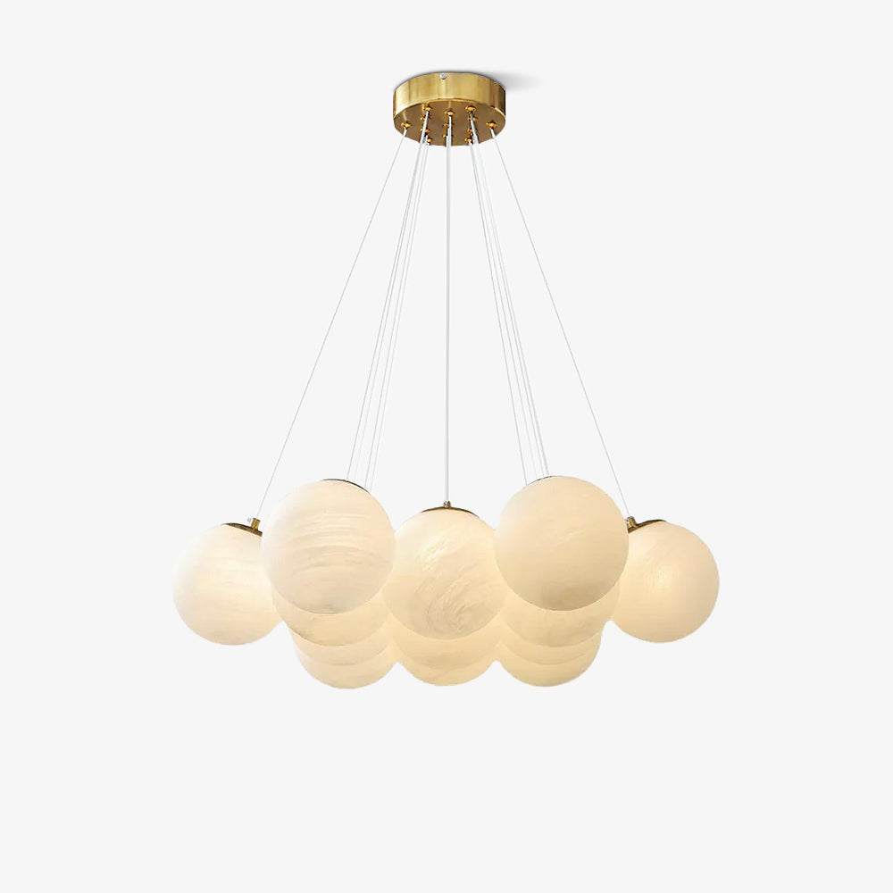 Glass Cluster Chandelier Chandelier