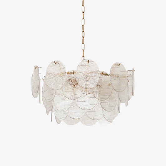 Glass Disc Chandelier Chandelier