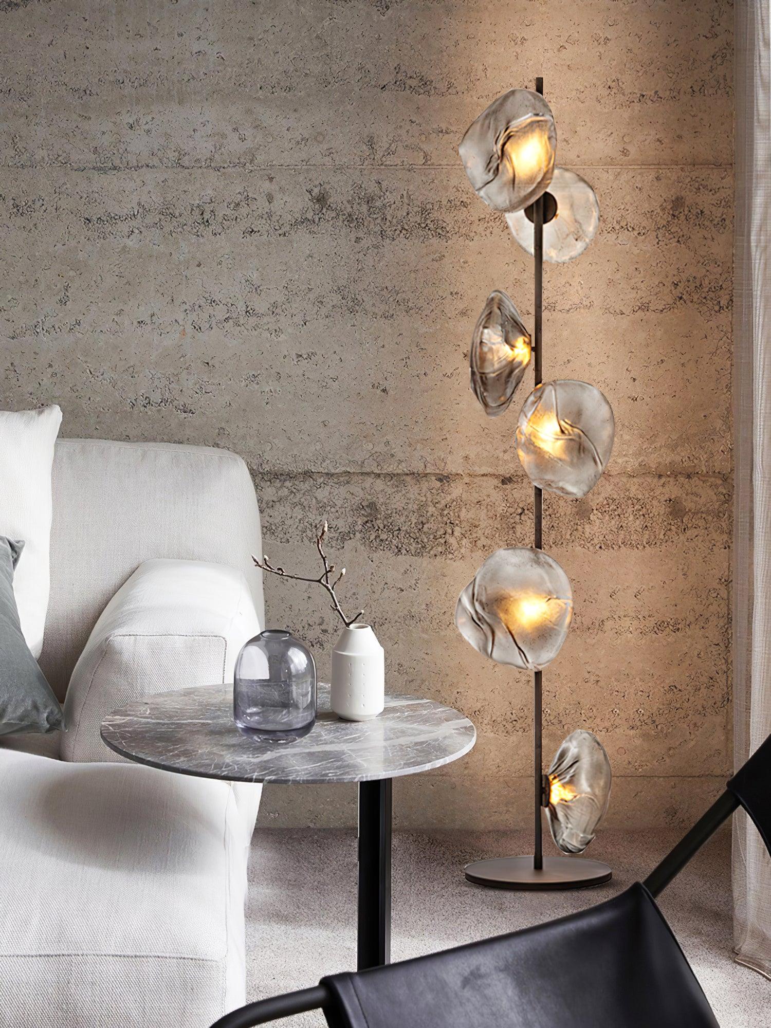 Glass Mesh Petals Floor Lamp Floor lamp
