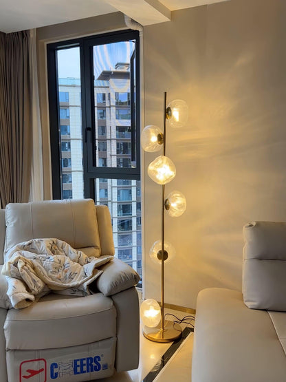 Glass Mesh Petals Floor Lamp Floor lamp