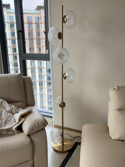 Glass Mesh Petals Floor Lamp Floor lamp