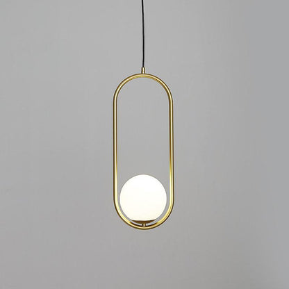Mila Brass Pendant Swag Light Pendant light