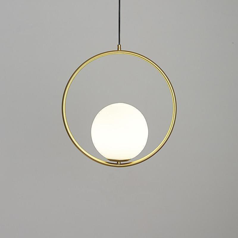 Mila Brass Pendant Swag Light Pendant light