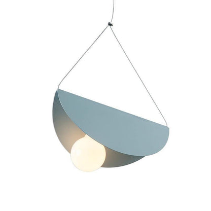 Glider Pendant Light Dia 11.8″ x H 5.9″ / Dia 30cm x H 15cm / Light blue Pendant light