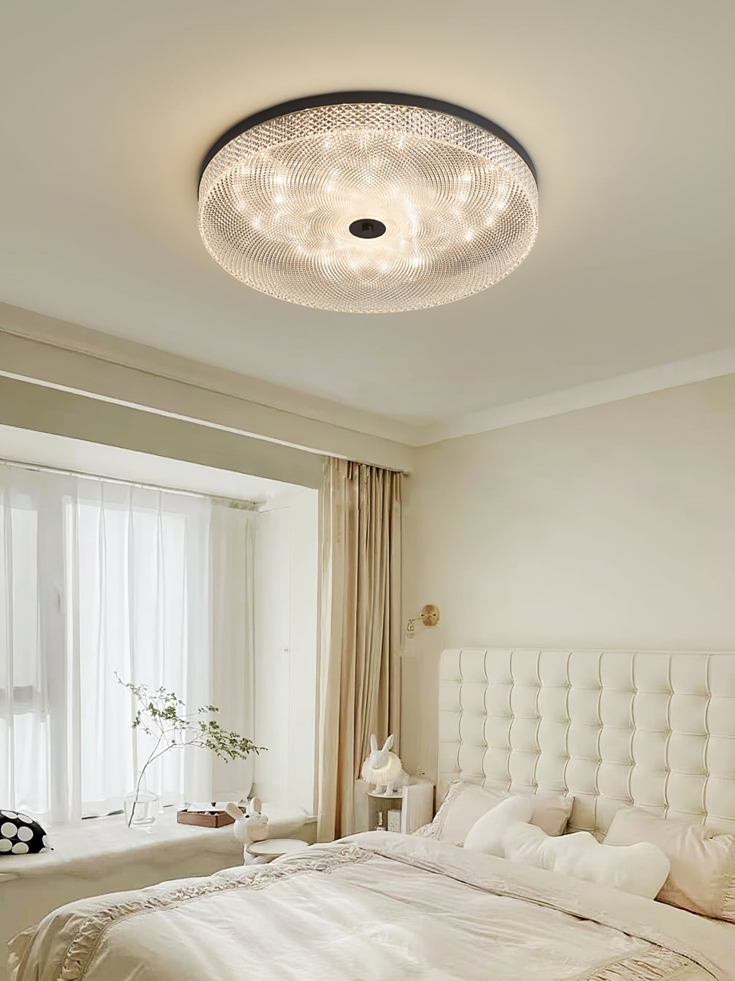 Glimmering Striped Ceiling Light Ceiling lamp