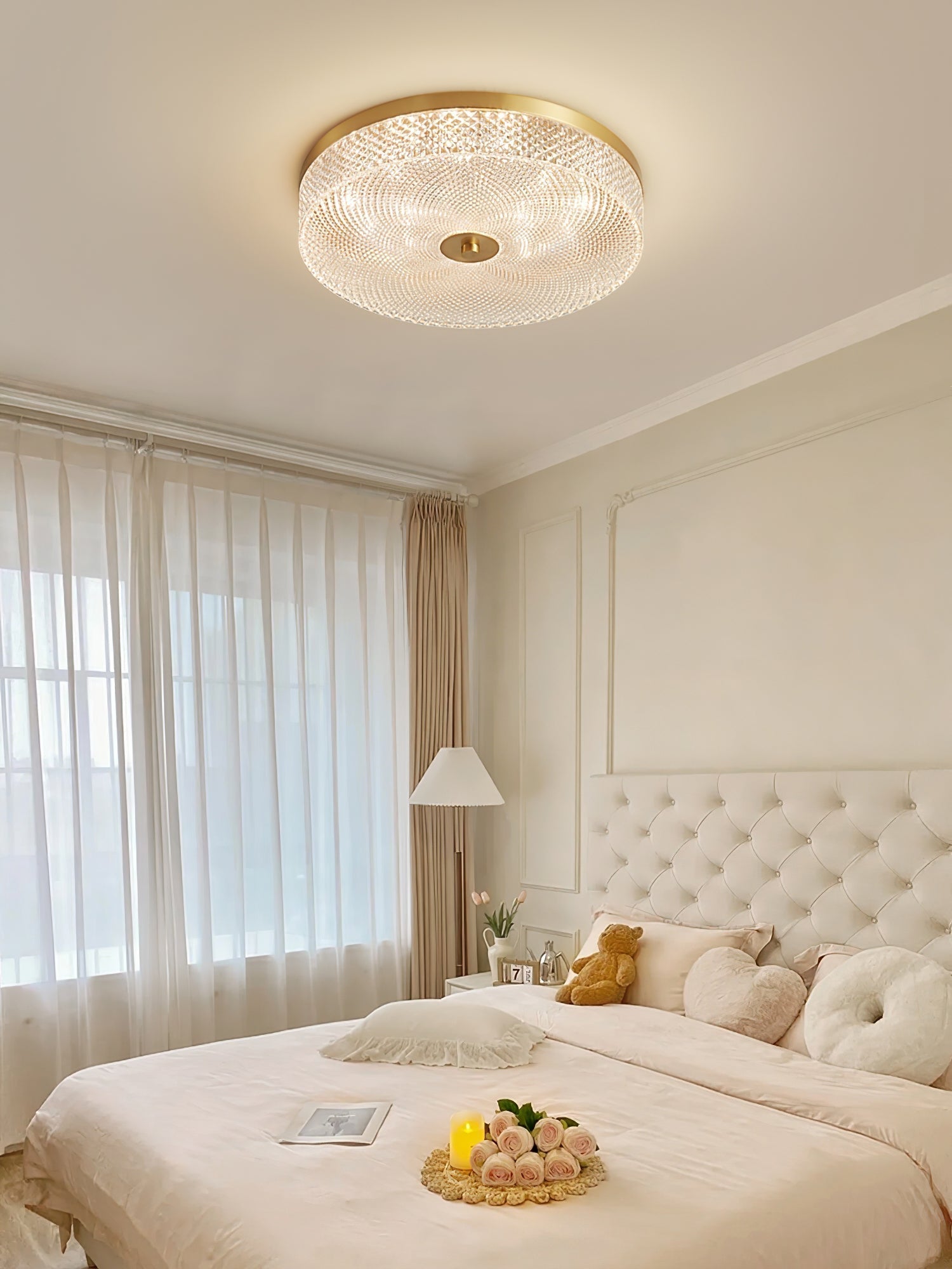 Glimmering Striped Ceiling Light Ceiling lamp