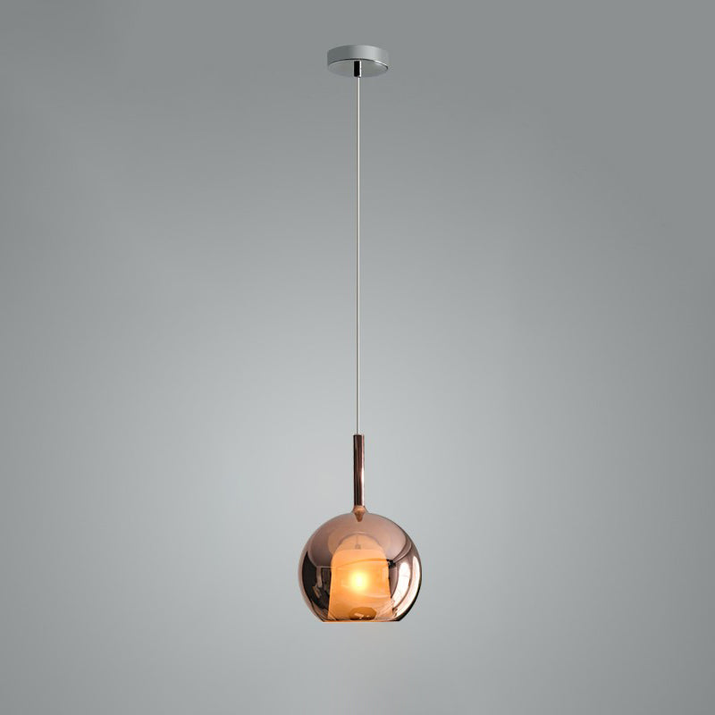 Glo Pendant Light ? 7.9″ x H 14.2″ / Dia 20cm x H 36cm / Rose Gold Pendant light