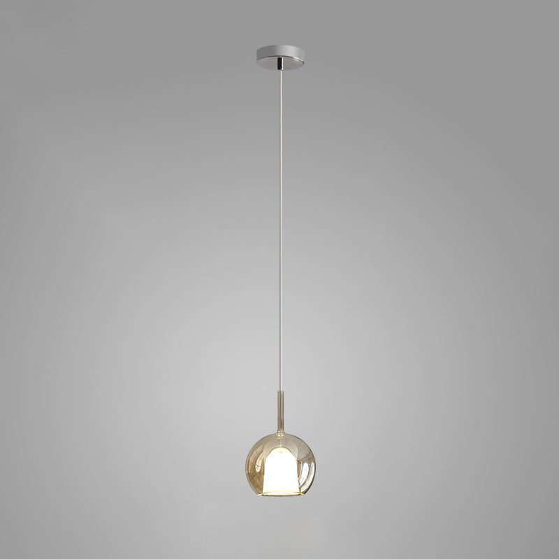 Glo Pendant Light ? 5.1″ x H 11.8″ / Dia 13cm x H 30cm / Light Amber Pendant light