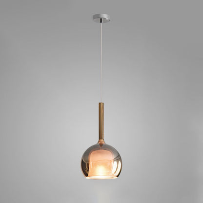 Glo Pendant Light ? 9.8″ x H 16.9″ / Dia 25cm x H 43cm / Gold Pendant light