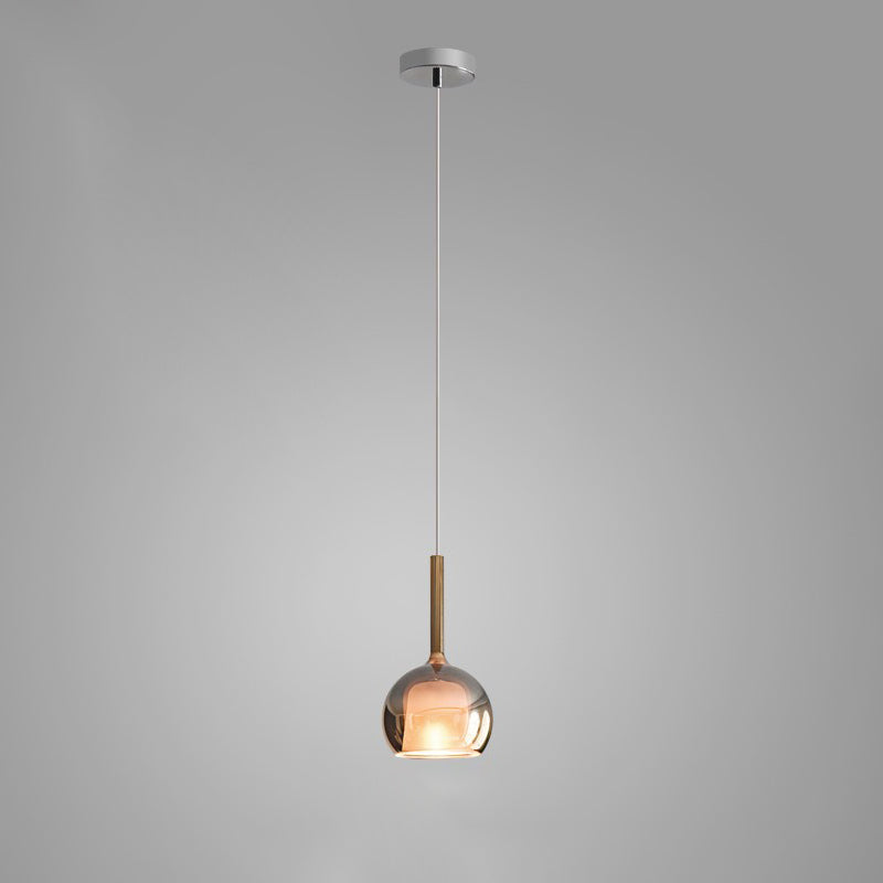 Glo Pendant Light ? 5.1″ x H 11.8″ / Dia 13cm x H 30cm / Gold Pendant light