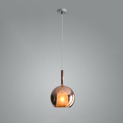 Glo Pendant Light ? 9.8″ x H 16.9″ / Dia 25cm x H 43cm / Rose Gold Pendant light