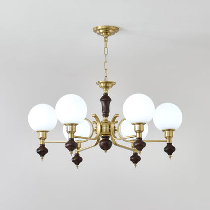 Globe Orb Chandelier Chandelier