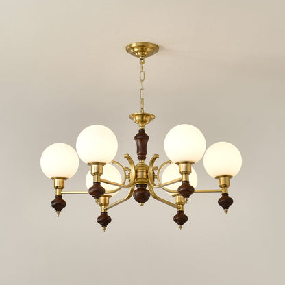 Globe Orb Chandelier Chandelier