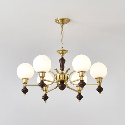 Globe Orb Chandelier Chandelier