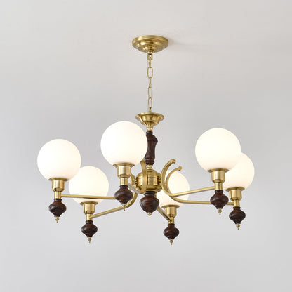 Globe Orb Chandelier Chandelier