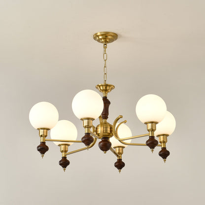 Globe Orb Chandelier Chandelier