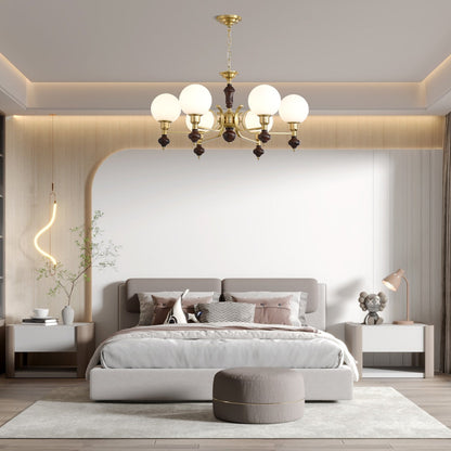 Globe Orb Chandelier Chandelier
