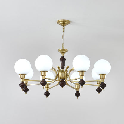 Globe Orb Chandelier Chandelier
