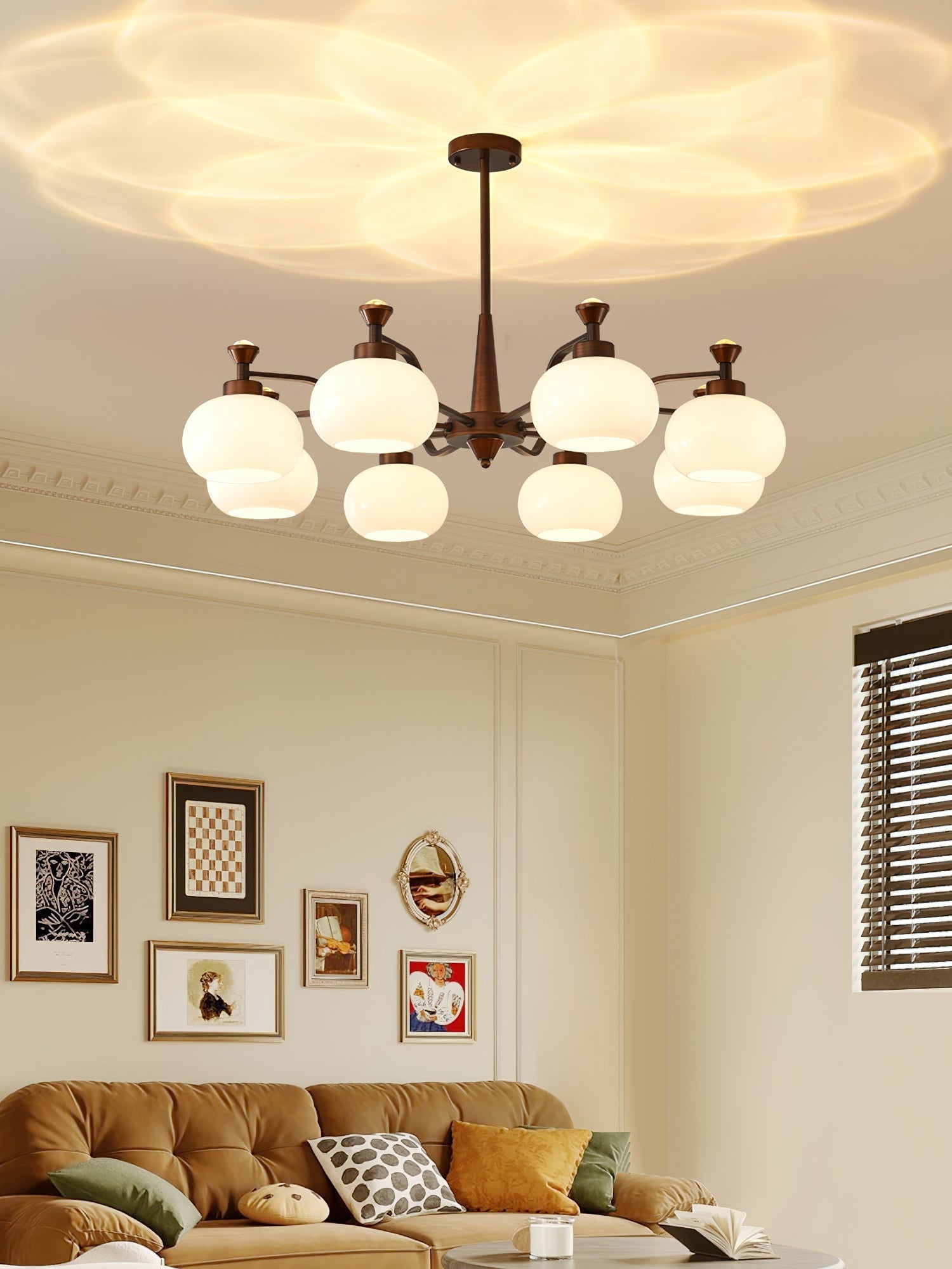 Globe Spotlight Chandelier Chandelier