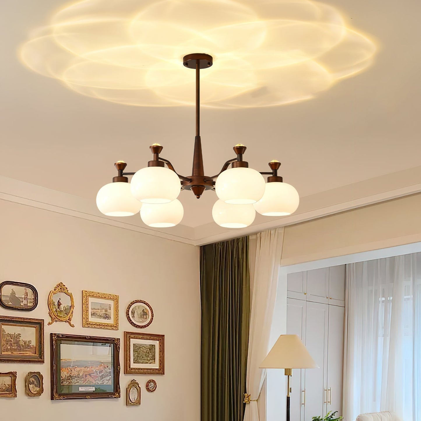 Globe Spotlight Chandelier Chandelier