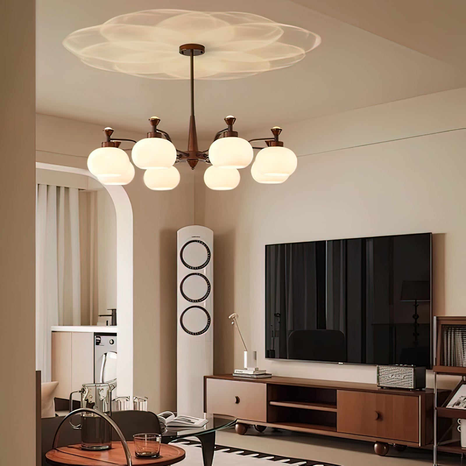 Globe Spotlight Chandelier Chandelier