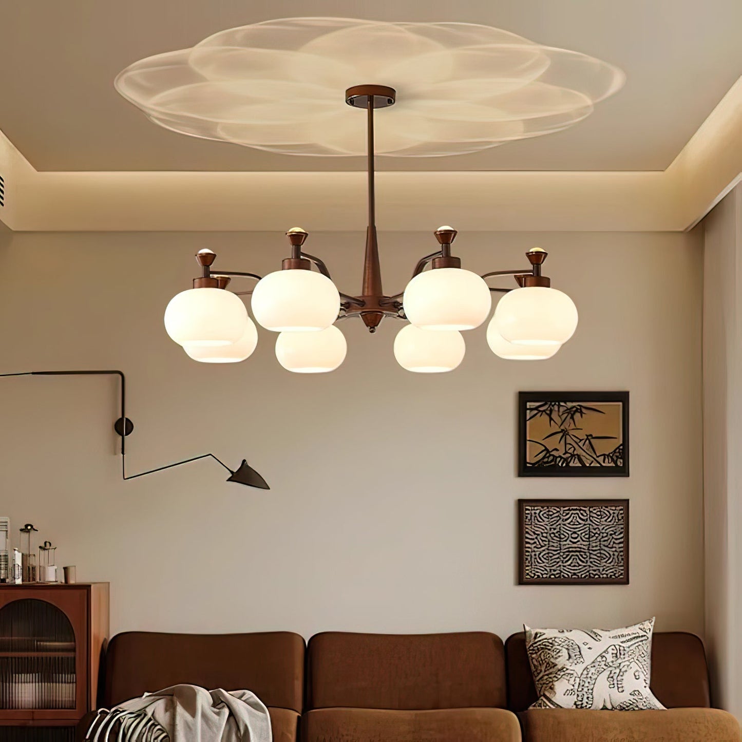 Globe Spotlight Chandelier Chandelier