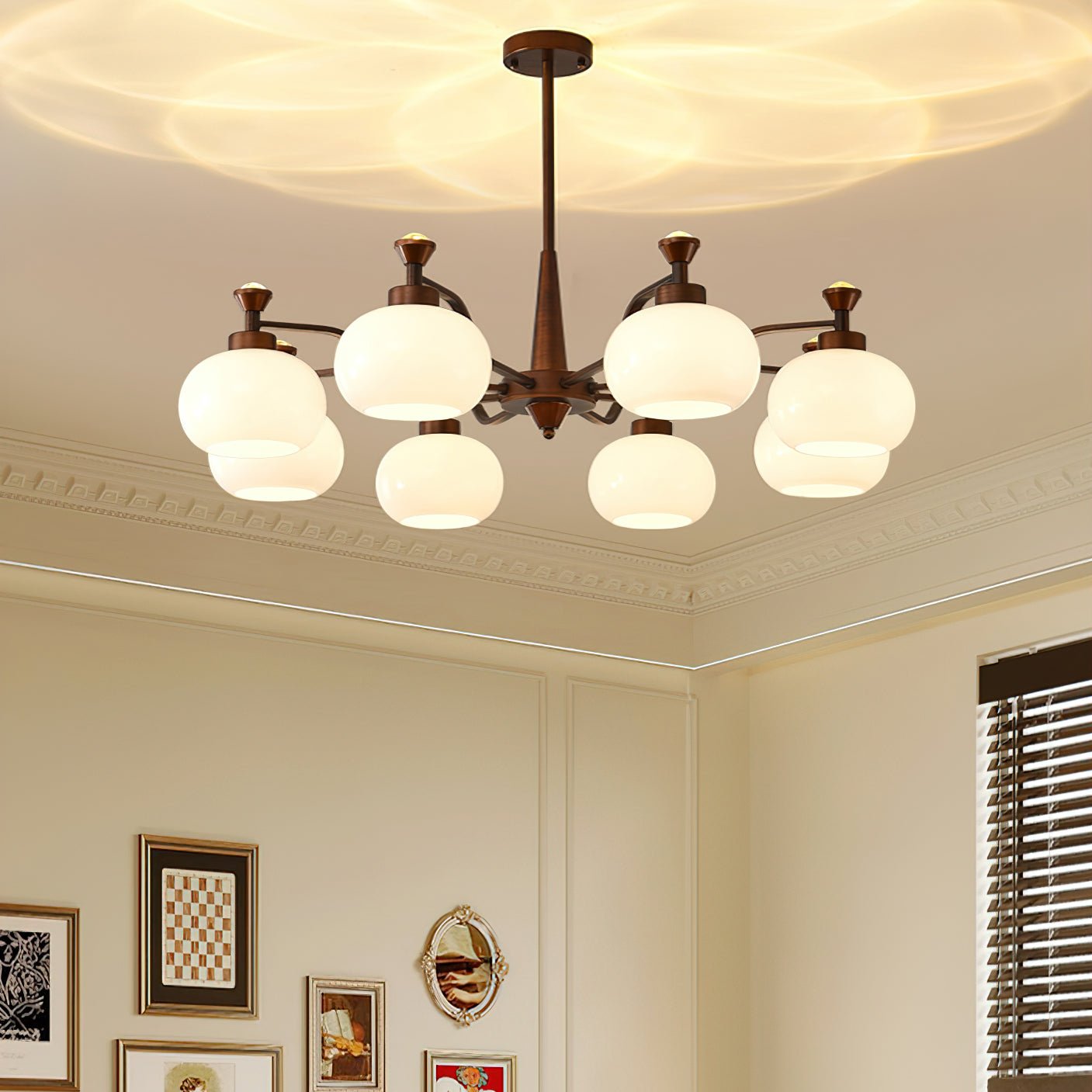 Globe Spotlight Chandelier Chandelier