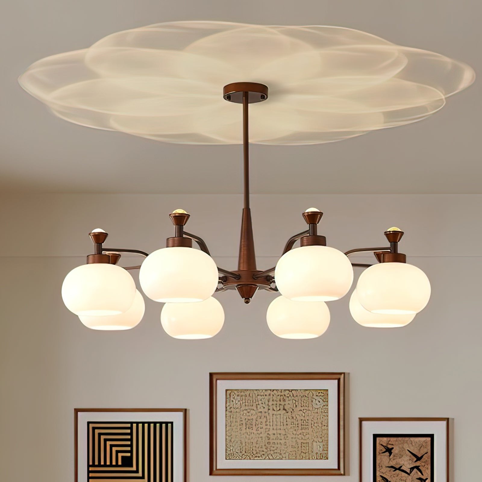 Globe Spotlight Chandelier Chandelier