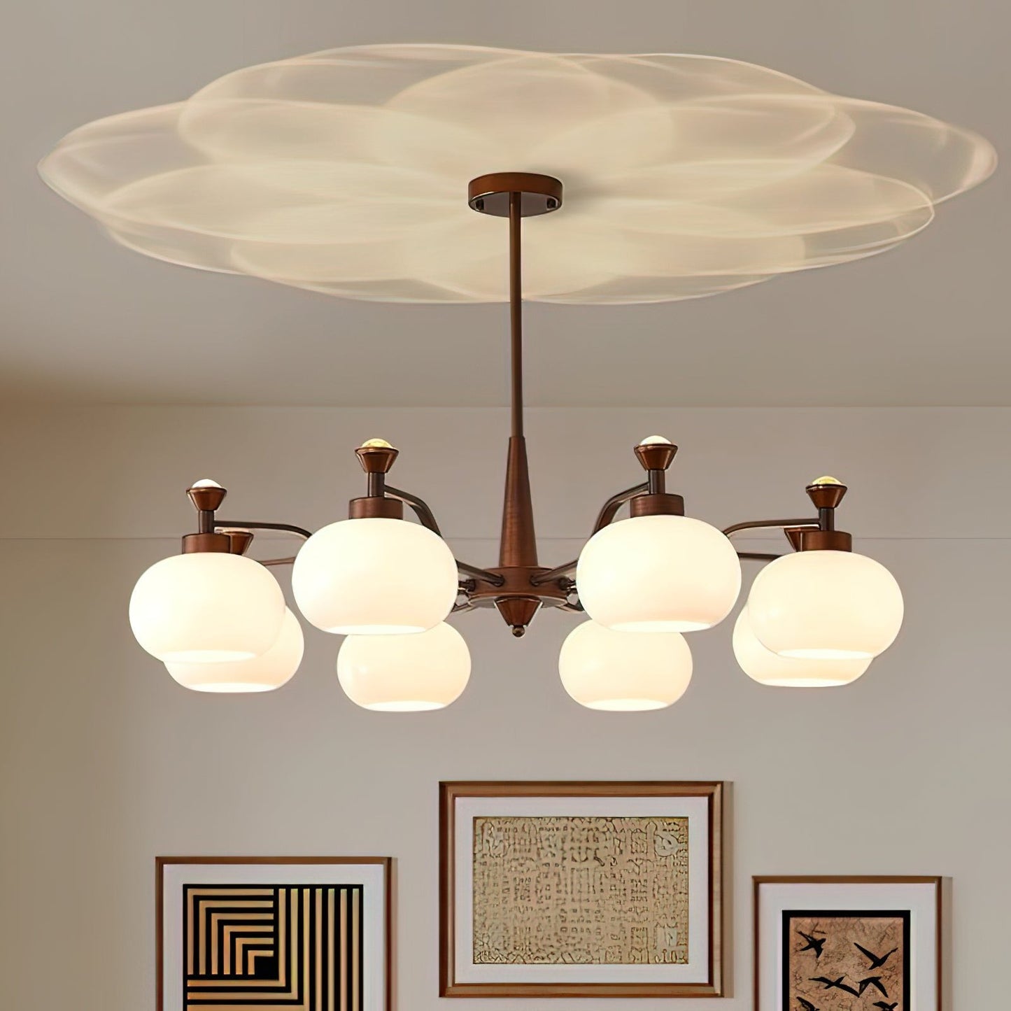 Globe Spotlight Chandelier Chandelier