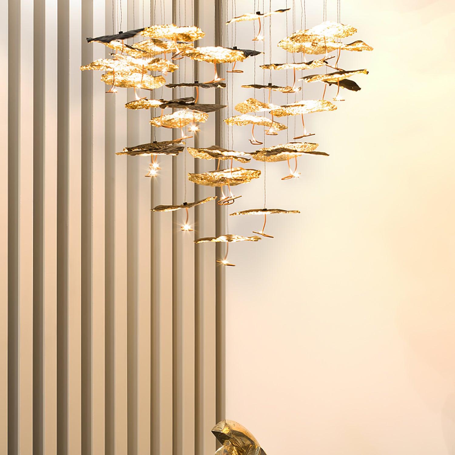 Brass Aviary Constellation Chandelier Chandelier