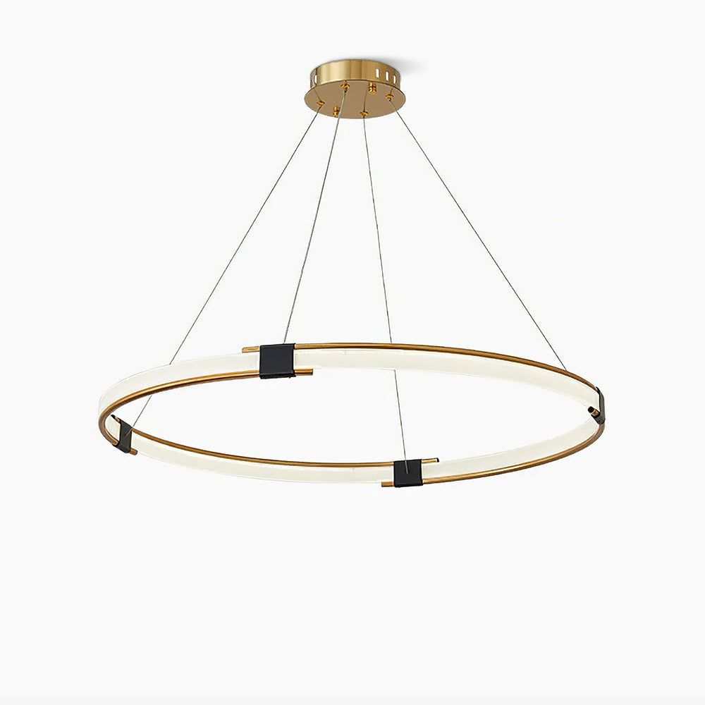 Gold Ring Chandelier Chandelier