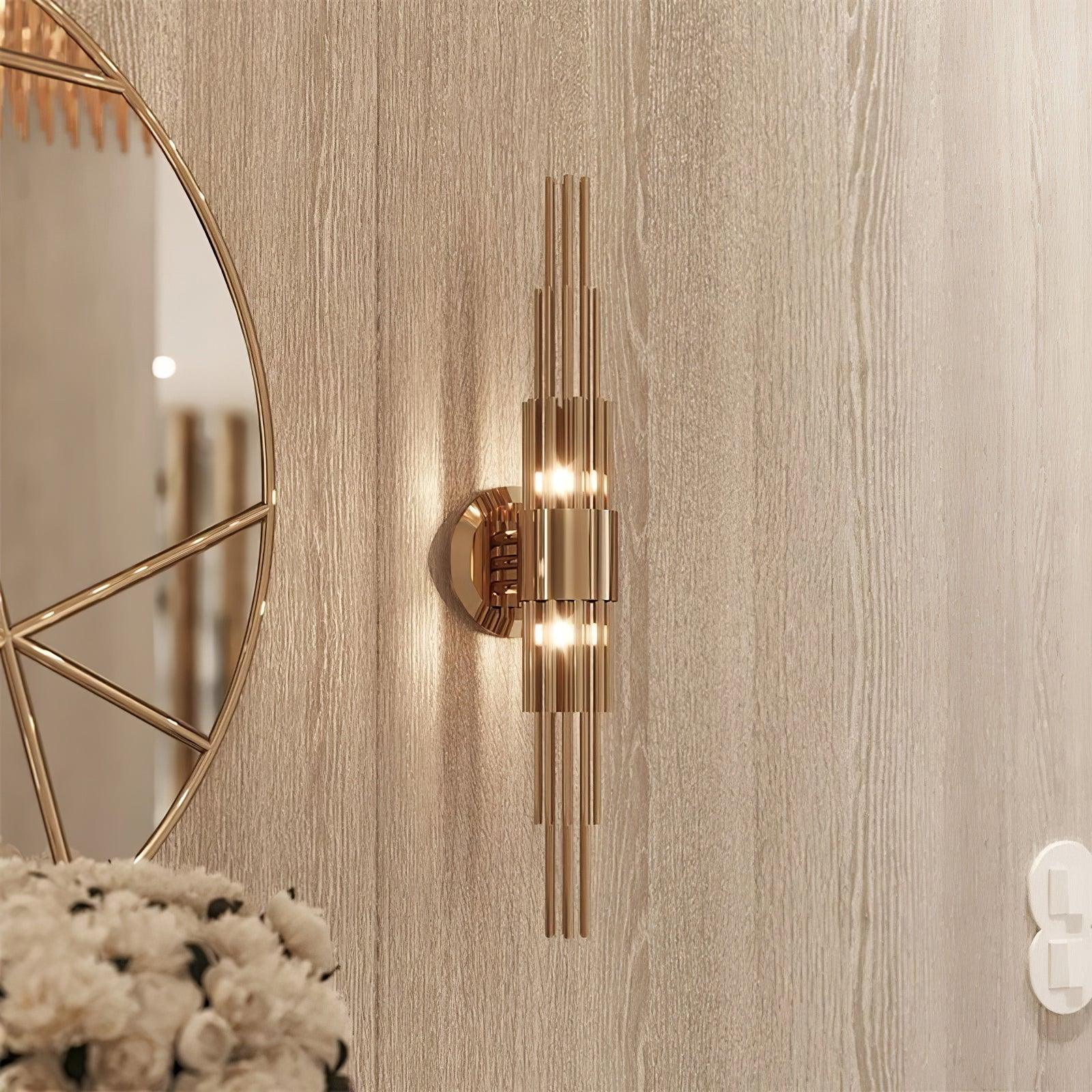Gold Streamline Wall Lamp Wall lamp